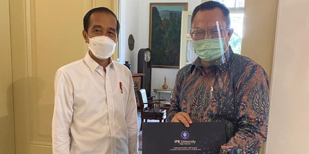 Rektor IPB Temui Jokowi, Bahas Reshuffle?