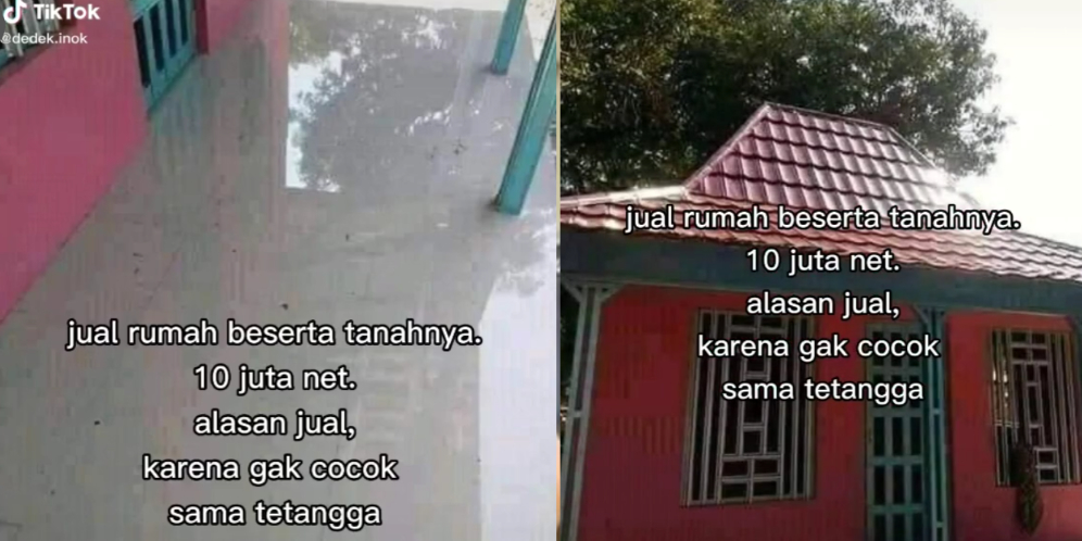Rumah Dijual Murah Rp10 Juta Karena Tak Cocok Sama Tetangga, Saat Dicek...