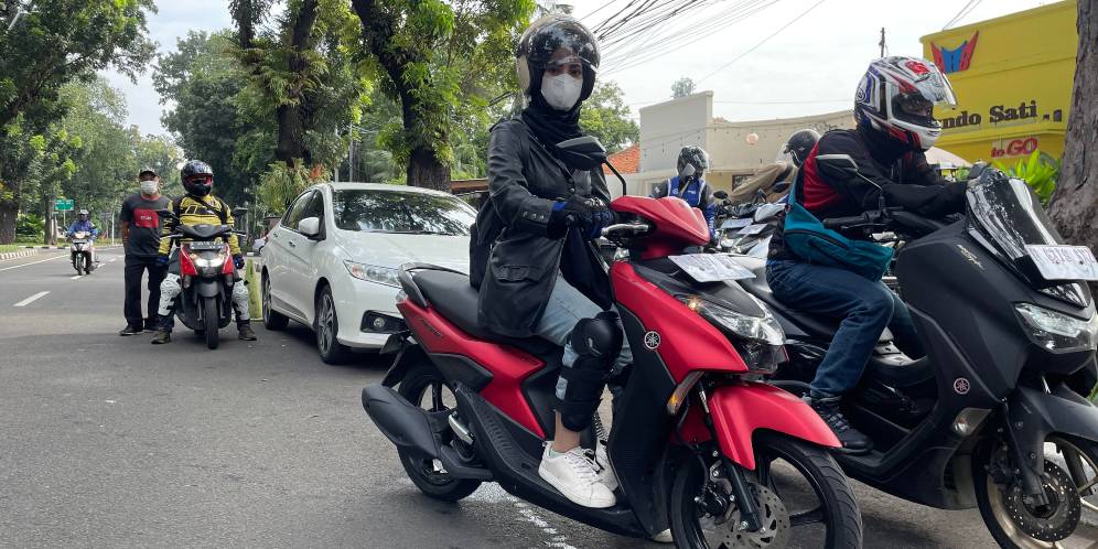 Keseruan Morning Ride dengan Yamaha Gear 125