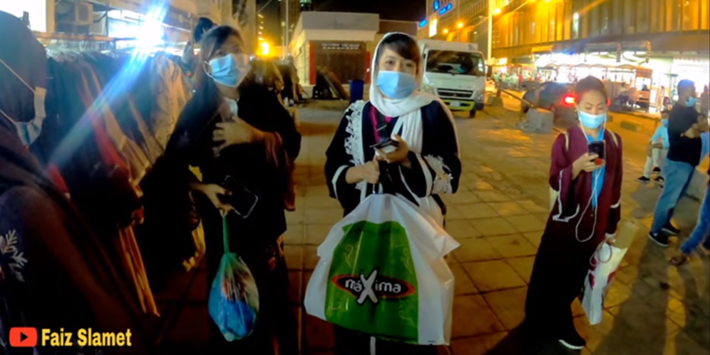 Gemerlap Kehidupan Malam Kota Jeddah Arab Saudi, Banyak Wanita Indonesia
