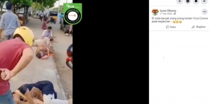 Viral Video Warga India Berjatuhan di Jalan Kena Covid-19, Cek Faktanya!
