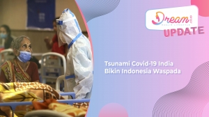 Tsunami Covid-19 India Bikin Indonesia Waspada 