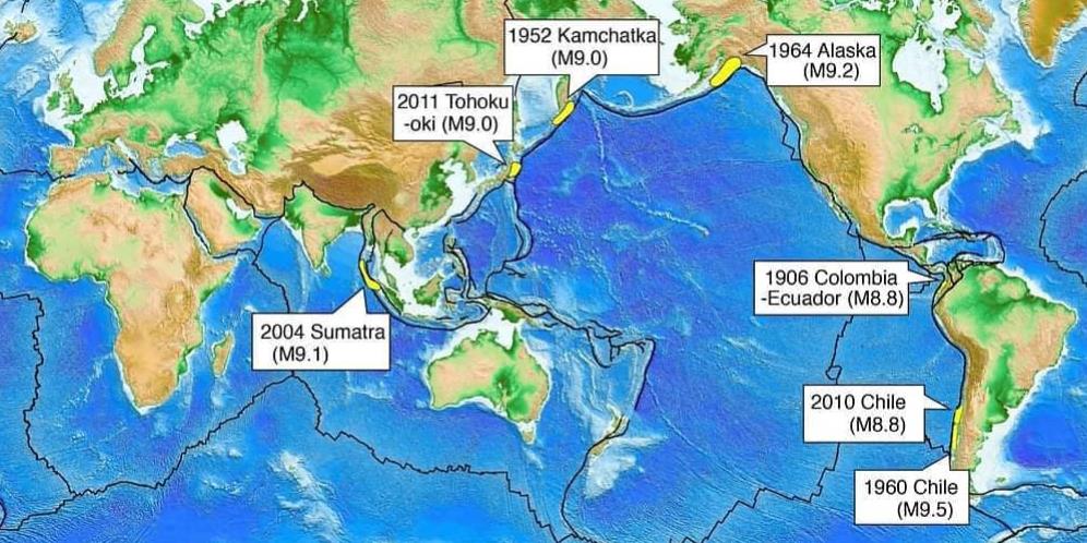 7 Gempa Terdahsyat Dalam Sejarah, Nomor 3 Paling Mengguncang Dunia