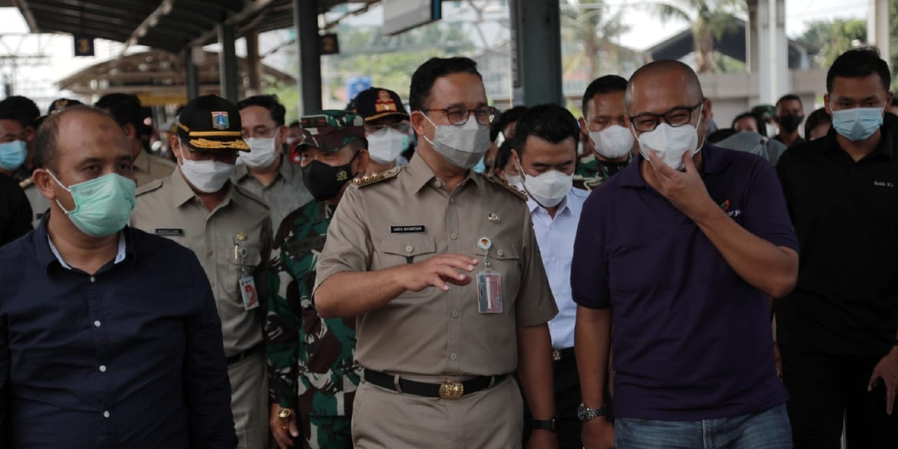 KRL Tak Berhenti di Stasiun Tanah Abang, Ini yang Dilakukan Anies Baswedan