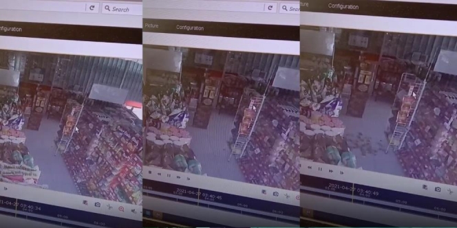 Bikin Merinding, Video Barang di Rak Minimarket Sudah Tutup Terlempar Sendiri