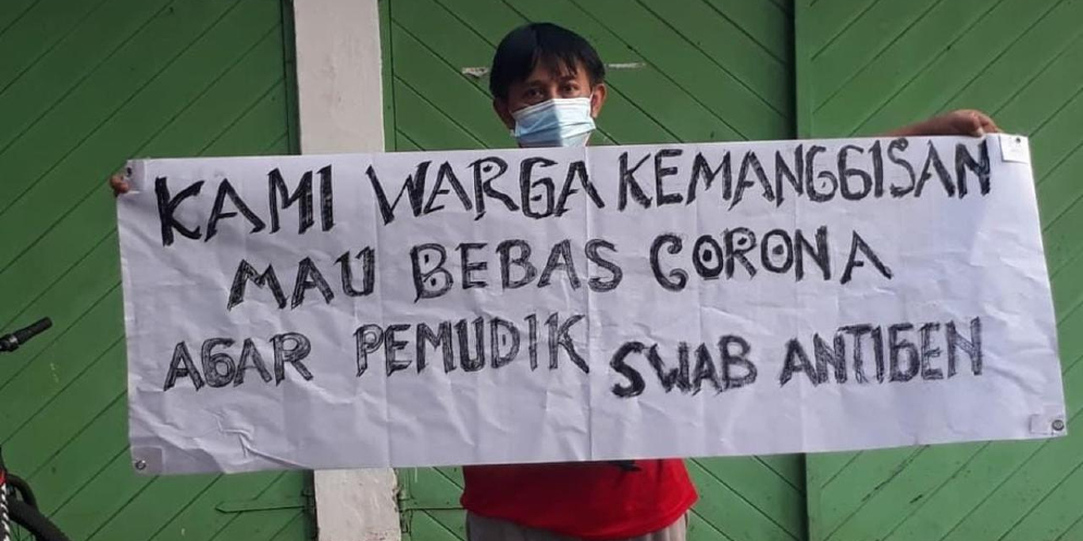 Ramai-ramai Menolak Pemudik Balik Tanpa Swab Antigen