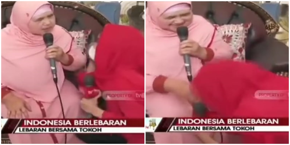 Viral, Si Reporter TV Dapat Pertanyaan Lebaran Paling Dihindari dari Mama Dedeh