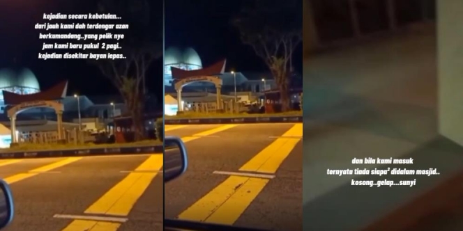 Merinding Masjid Kumandang Azan Jam 2 Pagi