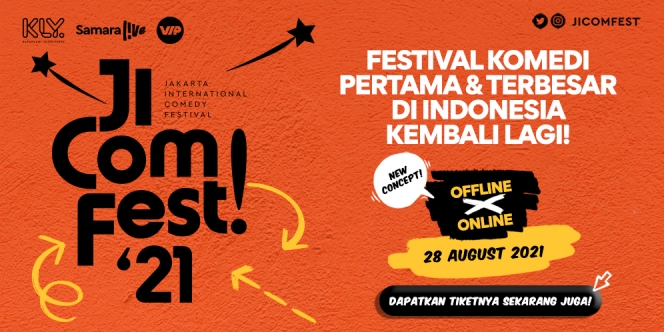 Tiket Harga Spesial JICOMFEST 2021 Sudah Bisa Sahabat Dream Pesan, Buruan!