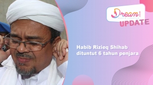 Habib Rizieq Shihab Dituntut 6 Tahun Penjara