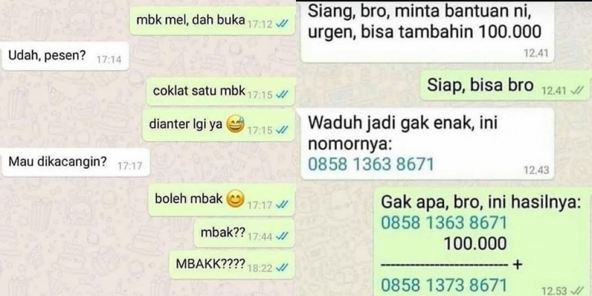 Chat Lucu Minta Tolong Endingnya Malah Bikin Kesal