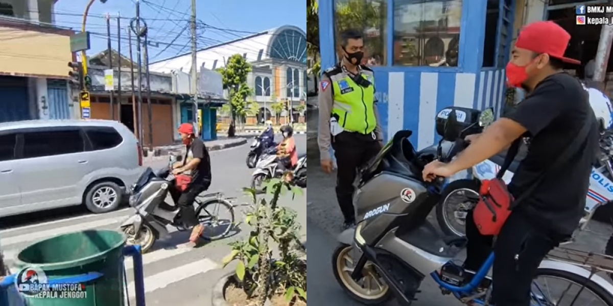 Viral Motor Nmax Kebal Tilang Polisi Dibuat Kecele