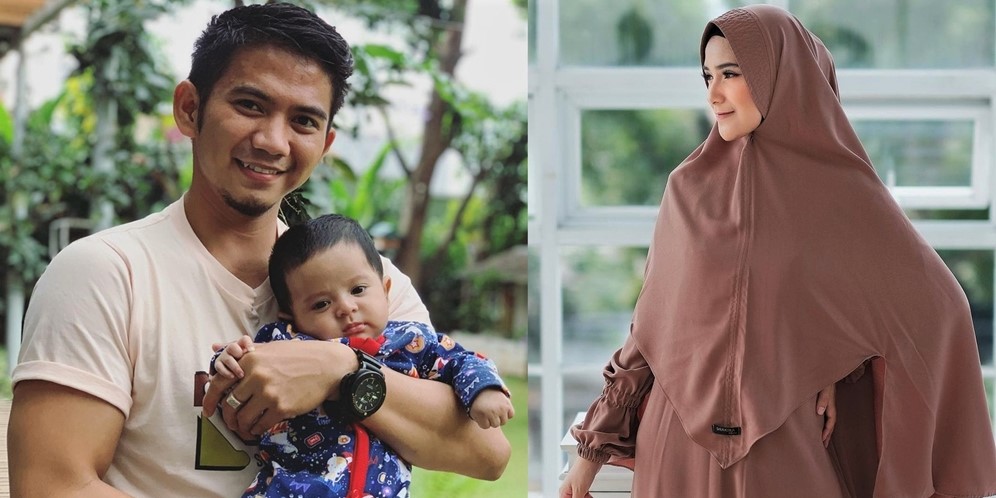 Momen Langka, 10 Potret Rizki DA dan Nadya Momong Anak Bareng