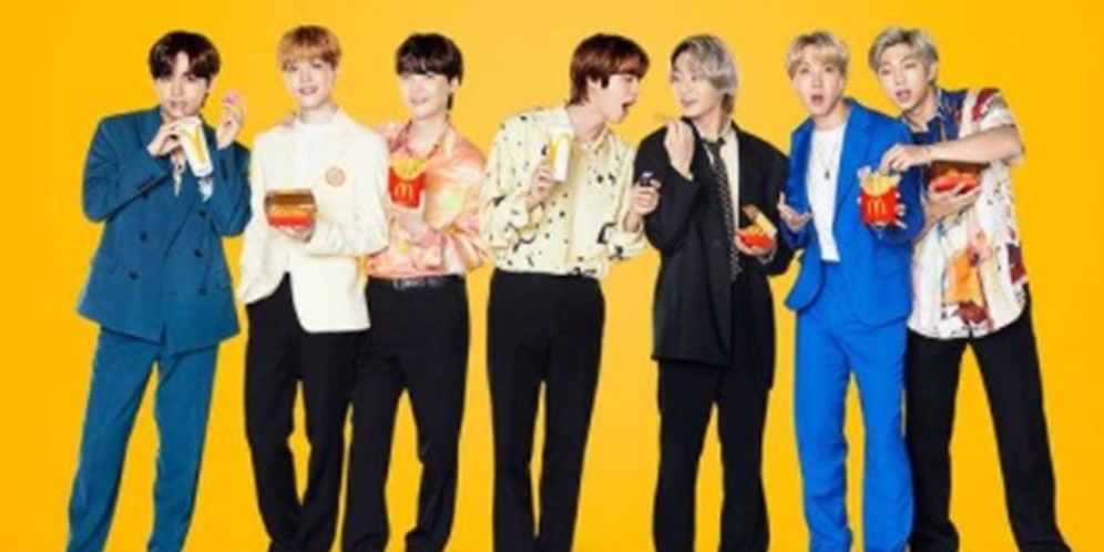 Intip Bayaran Fantastis BTS dari McDonald's