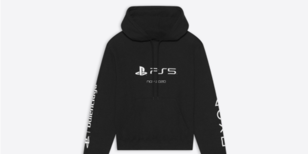 PlayStation5 dan Balenciaga Keluarkan Hoodie, Harganya Lebih Mahal dari PS5