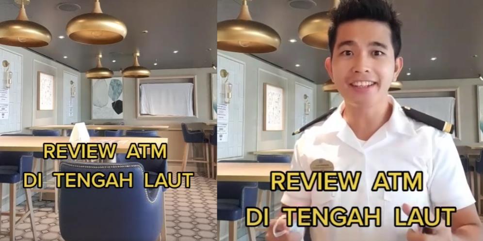 Review Penampakan Mesin ATM di Tengah Laut, Komentar Netizen Bikin Ngakak