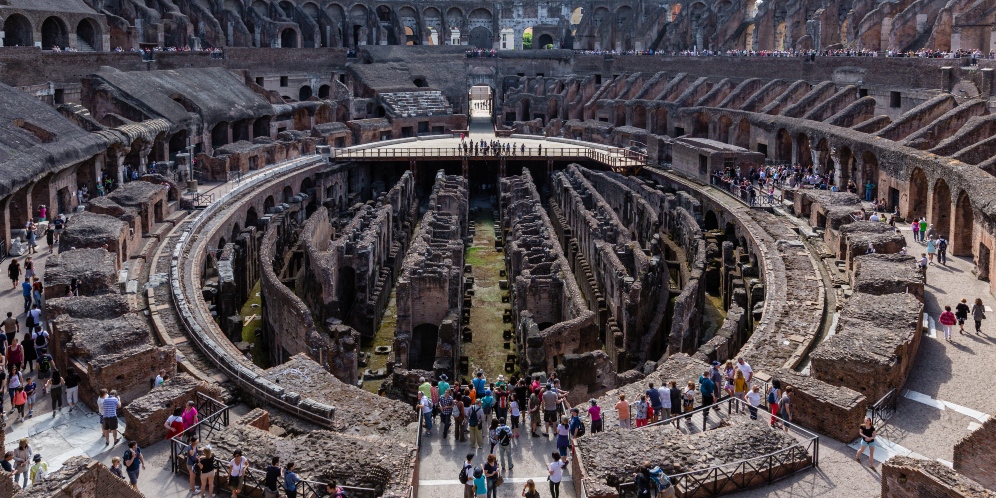 Pertama Kalinya, Jaringan Terowongan Rahasia Coloseum Dibuka Untuk Umum