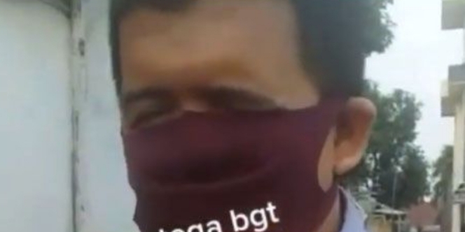 Viral Tunanetra Didenda Rp50 Ribu Gegara Pakai Masker di Bawa Hidung