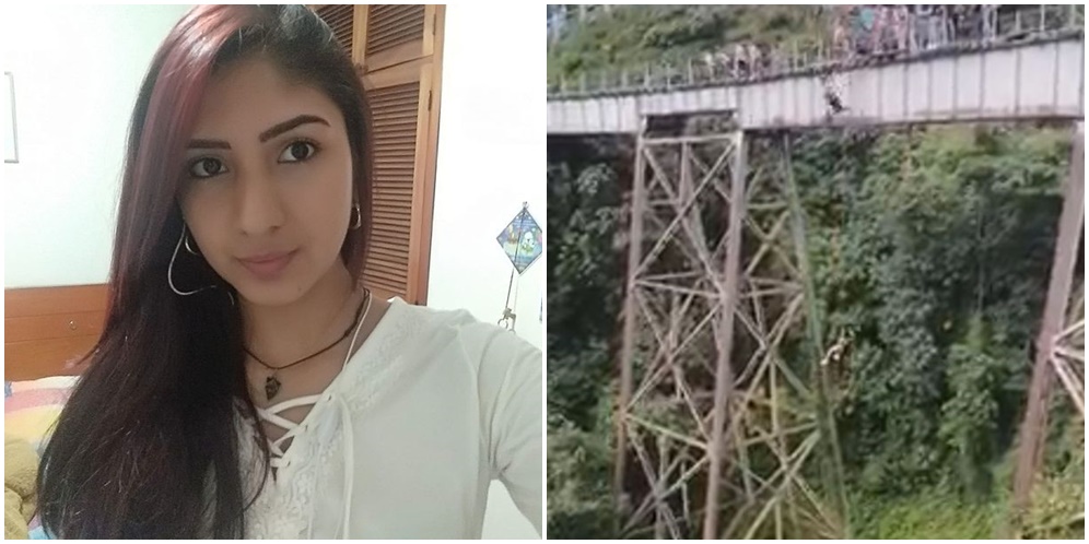 Tragis, Wanita Cantik Tewas Jatuh Saat Main Bungee Jumping karena Salah Aba-Aba