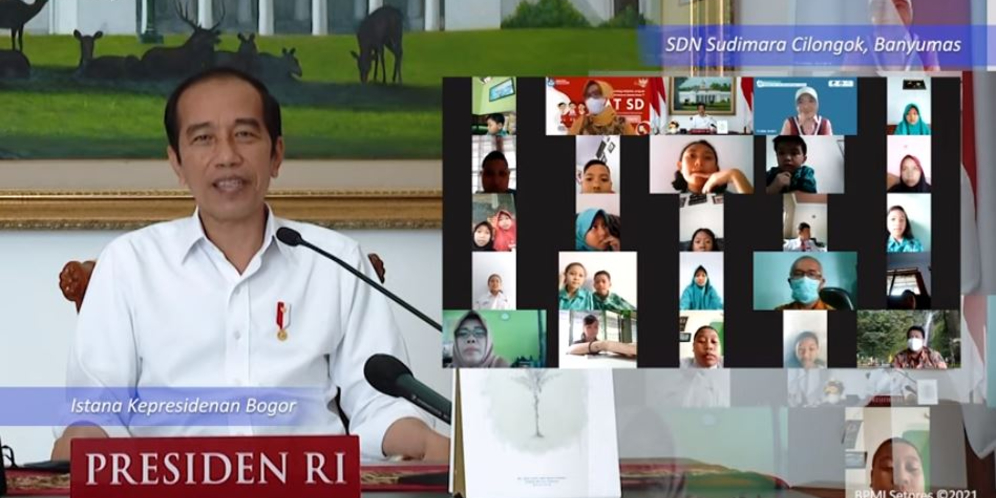 Pertanyaan Polos Anak SD Mengobrol dengan Jokowi: 'Jadi Presiden Ngapain Saja?'