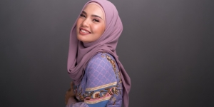 Tutorial Daily Hijab Segi Empat Voal Water Spalsh