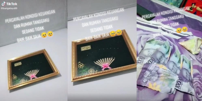 Mahar Tinggal Pigura Diambil Buat Bertahan Hidup