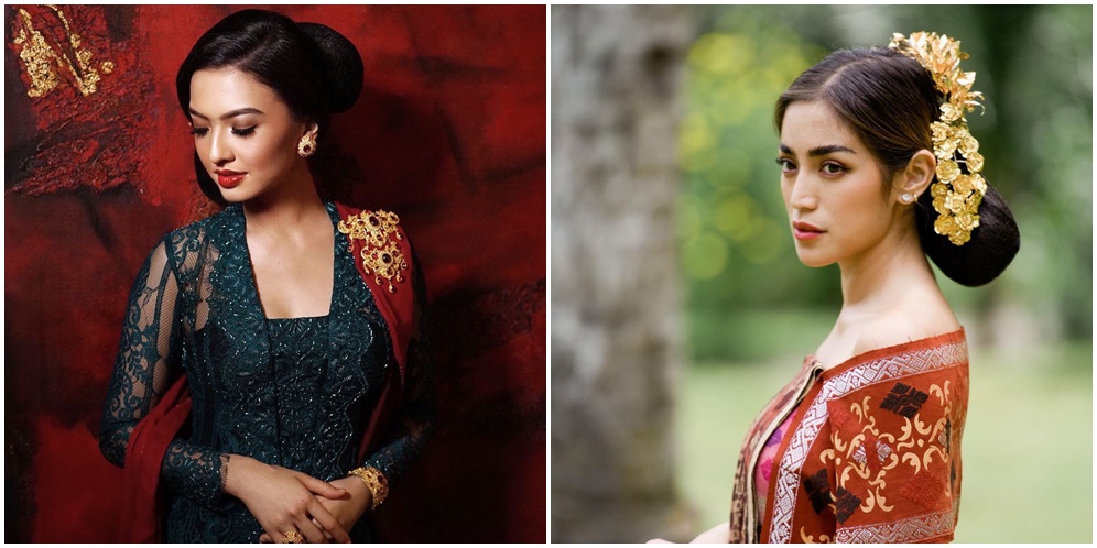 Pesona 10 Aktris Kenakan Busana Tradisional, Anggun Banget