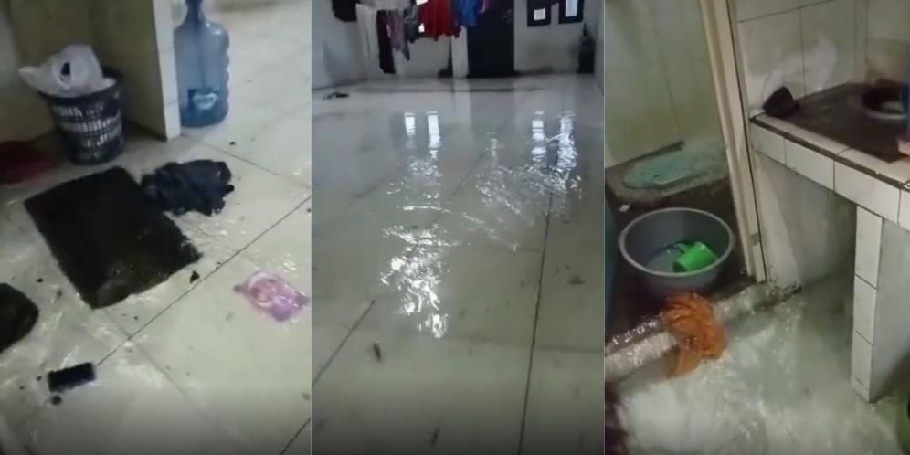 Air Lubang WC Meluap Sebabkan Banjir Lokal, Netizen: Tambang Emas Keluar Semua