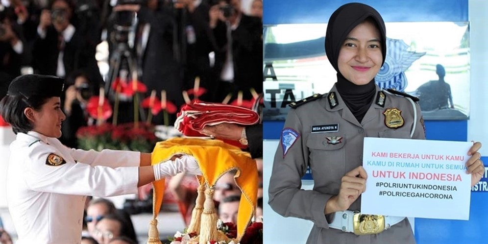 Potret 4 Paskibraka Cantik yang Sukses Jadi Perwira TNI-Polri