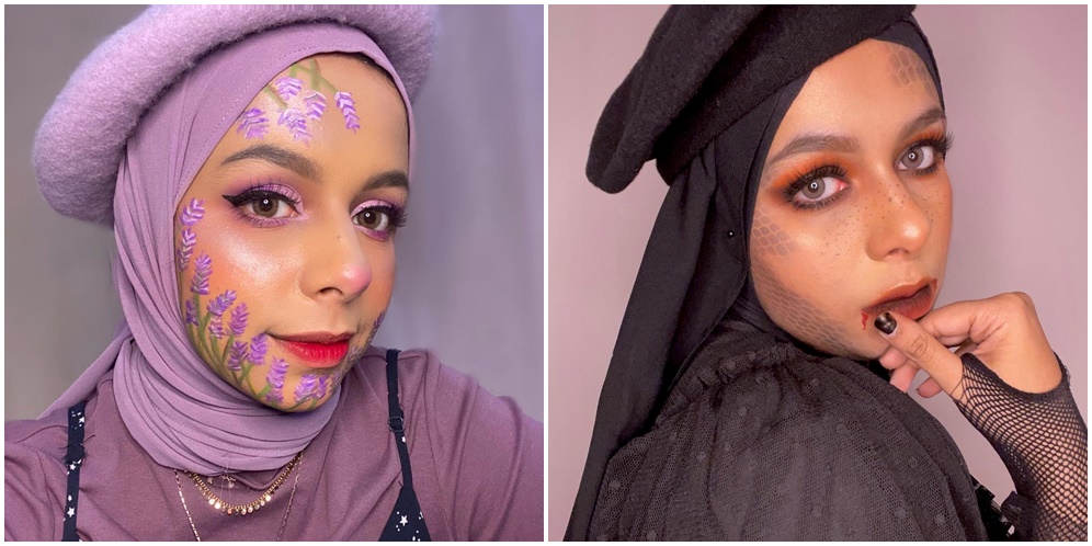 10 Potret Adik Fadil Jaidi, Dilla Jaidi yang Jago Art Makeup