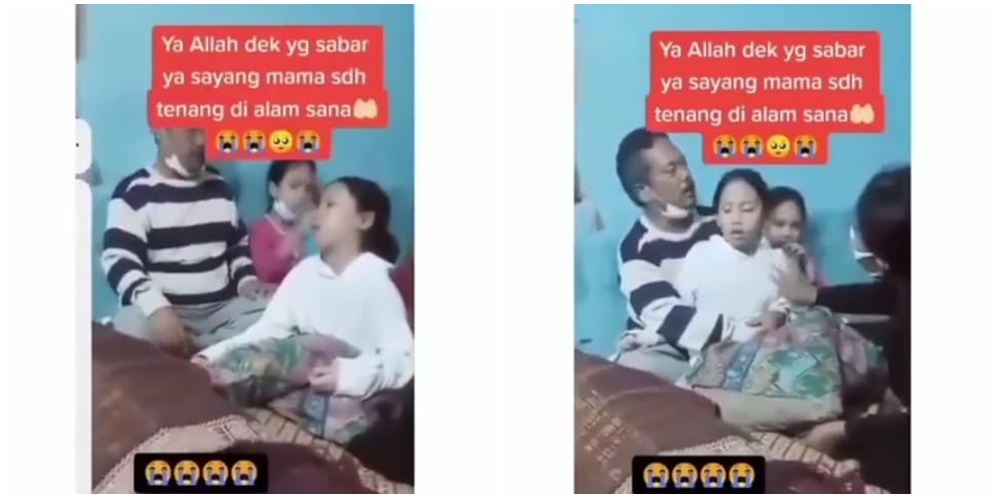 Nyesek, Anak Ini Tangisi Jenazah Ibunya: Gak Ada Lagi yang Sayang Sama Aku Mak!