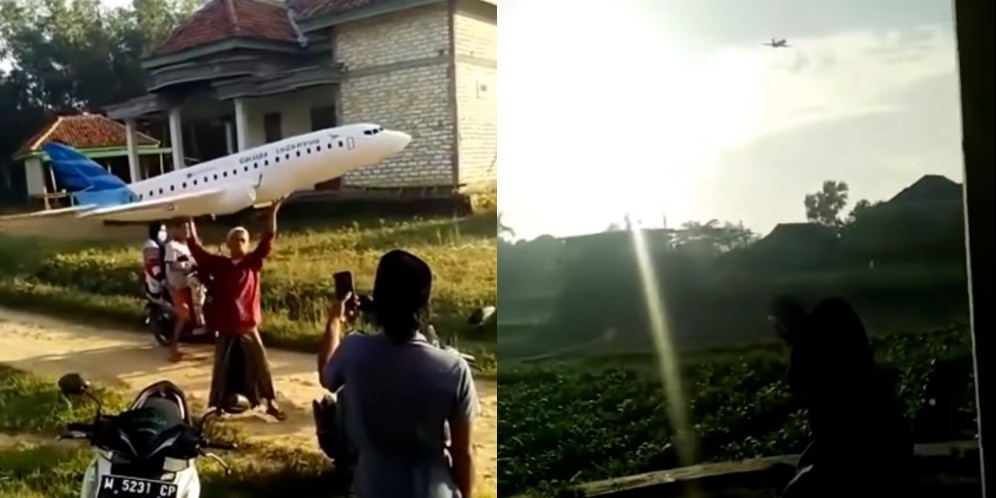 Viral Santri di Madura Bikin 'Pesawat Garuda', Bikin Kagum Warganet