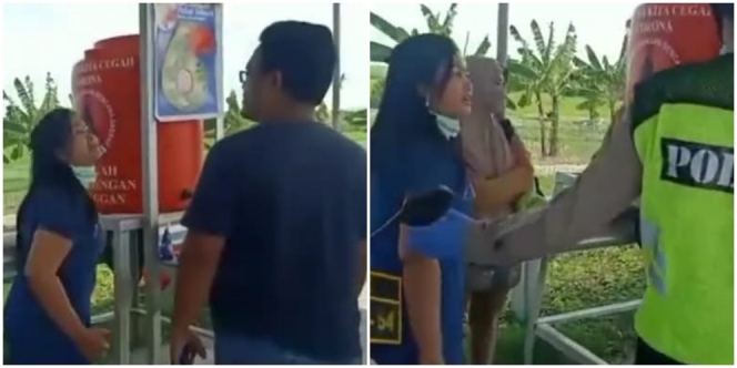 Viral, Istri Sah Cegat Suami Bersama Selingkuhan di Jalan Tol