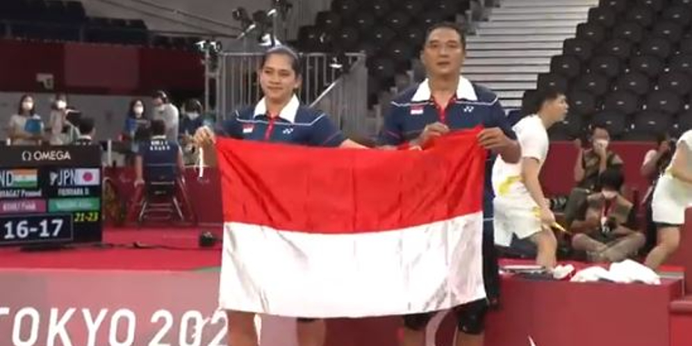 Leani/Hary Jadi Juara Ganda Campuran Parabadminton, Emas Kedua Untuk Indonesia