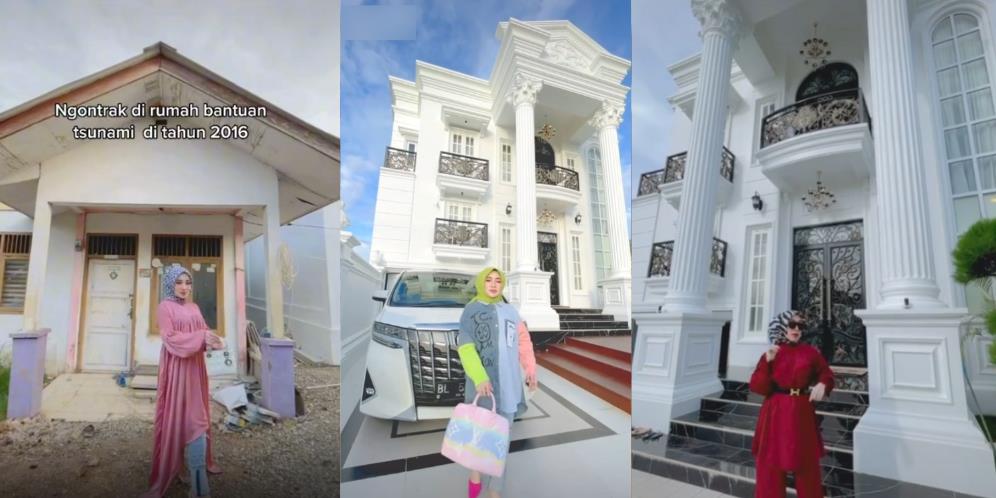 Kisah Sukses Korban Tsunami Aceh, dari Kontrak Rumah Sekarang Punya Istana Megah