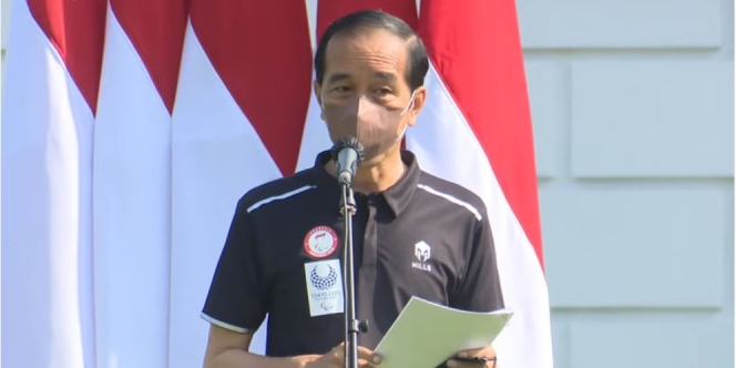 Umumkan Bonus Peraih Medali Paralimpiade 2020, Jokowi: Buat Pelatih Biar Menpora