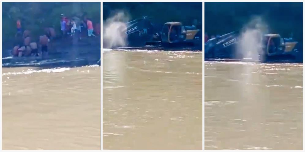 Viral Video Detik-detik Roh Keluar dari Jasad Tenggelam di Sungai, Cek Faktanya