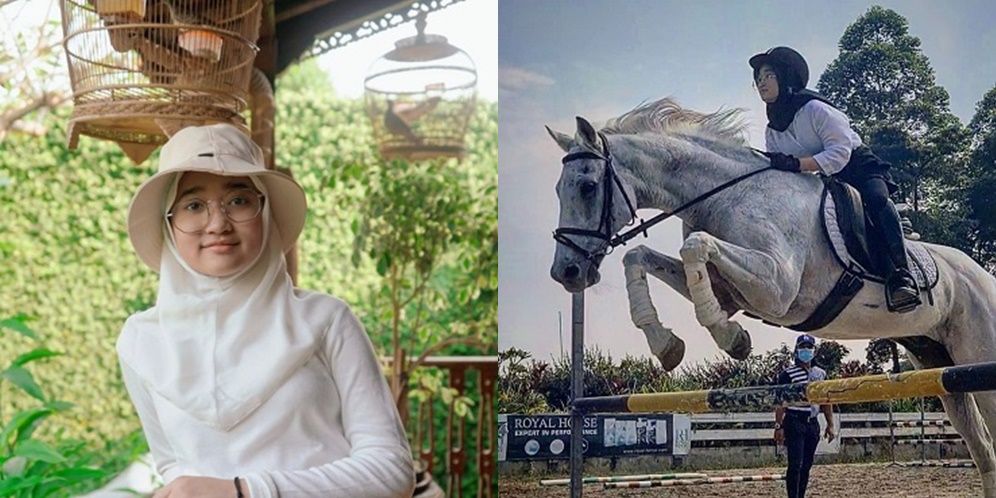8 Potret Aisha Hakim, Anak Irfan Hakim yang Lihai Berkuda