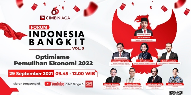 Dukung Perekonomian Pulih, CIMB Niaga Kembali Gelar Forum Indonesia Bangkit
