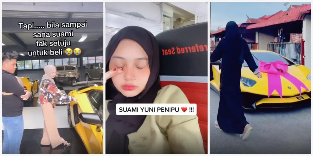 Ibu Hamil 'Ngidam' Lamborghini Enggak Dituruti, Sempat Sebut Suami Penipu, Namun Begini Endingnya