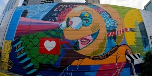 4 Fakta Menarik Mural Keren yang Saling Terhubung dari Singapura ke Jakarta