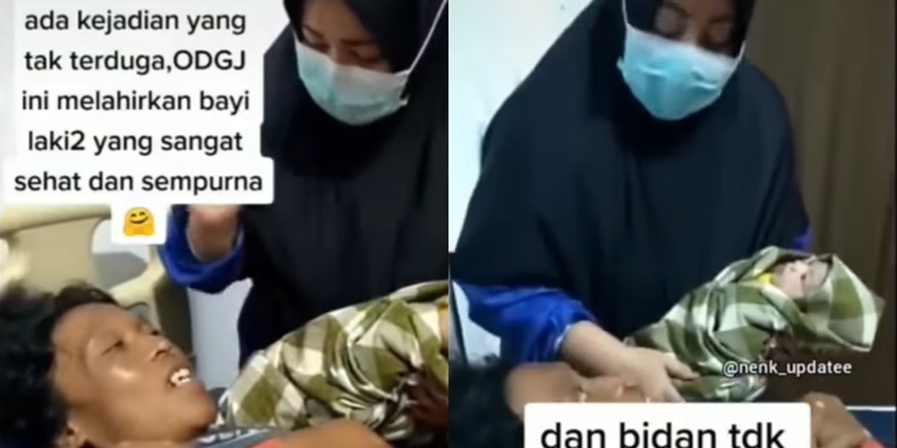 Wanita ODGJ Lahirkan Bayi, Saat Ditanya Siapa Bapaknya, Jawabannya Tak Terduga