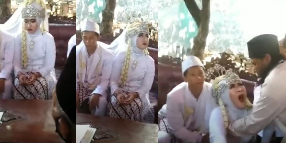 Detik-detik Pengantin Wanita Kesurupan, Tiba-tiba Mendelik Sambil Melihat Atas Sebelum Menjerit-jerit dan Pingsan