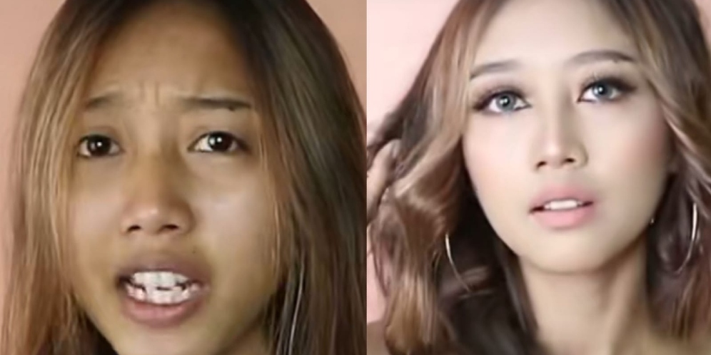 Bikin Mantan Menyesal, Transformasi Makeup Gadis Ini Bikin Warganet +62 Ngebet Belajar Dandan