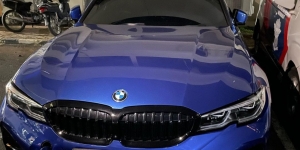 Lagi Penyekatan PPKM, Polisi Diserempet BMW Sampai Terpental