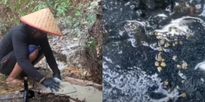 Mendulang Emas di Pinggir Sungai Pakai Alat Sederhana, Pria Ini Kaya Mendadak