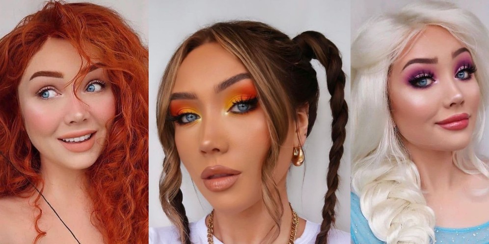 Beauty Influencer Remake Makeup dan Tampilan Para Princess Disney, Mirip Banget