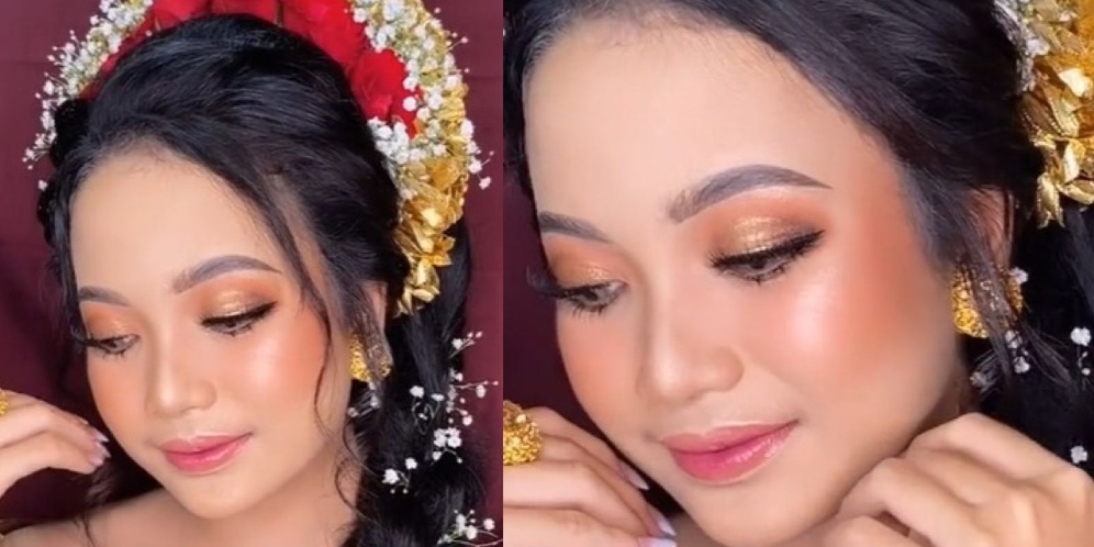 Riasan Flawless Pengantin Bali Bikin yang Melihat Ngebet Jadi Model