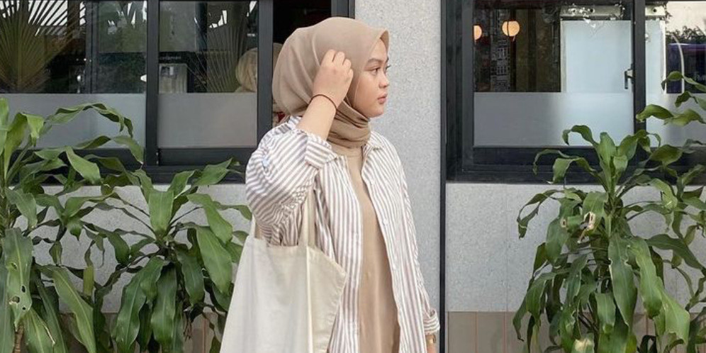 Inspirasi Outfit Hijab dengan Teknik Layering