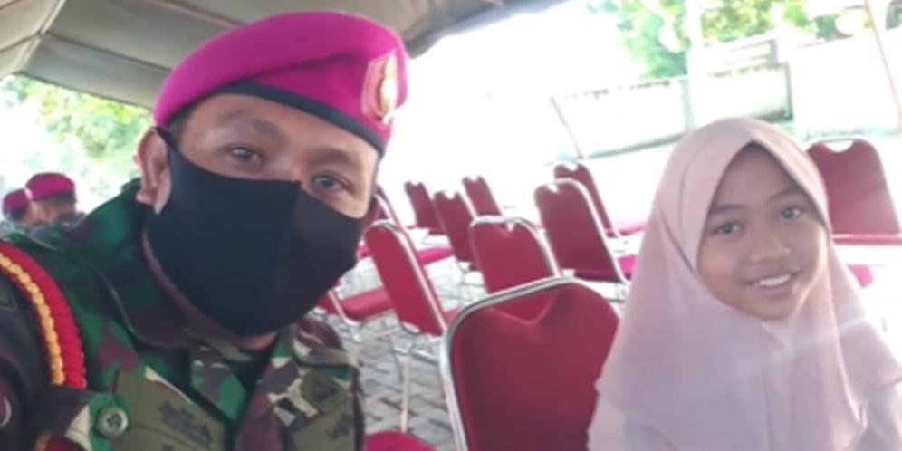 Momen Haru TNI Berkaca-kaca Dengar Gadis Kecil Lantunkan Alquran, Ternyata Kisahnya Sangat Pilu